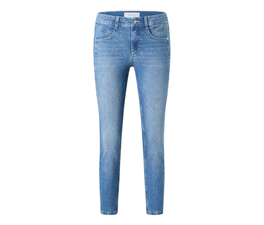 Helleblaue Angels Jeans »Ornella Seam« Slim Fit 7/8.