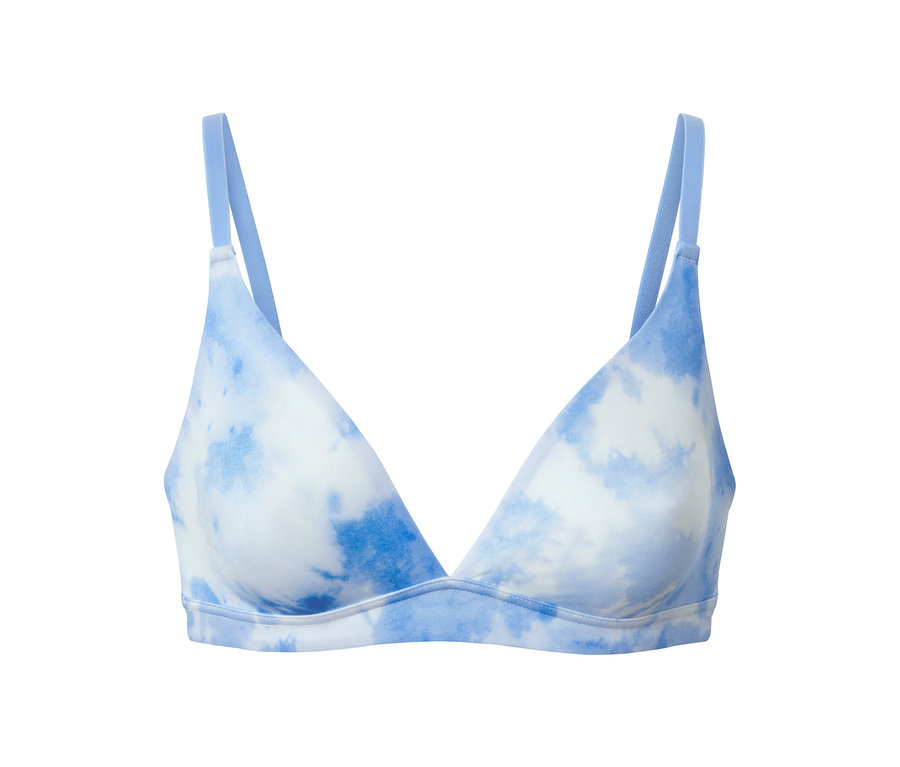 Ein blau-weicher Soft-BH.