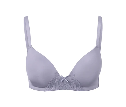 Lila Softschalen-BH.