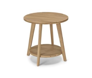 Akazien-Massivholz in Teakoptik