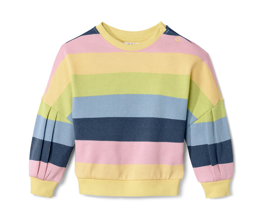 Gestreiftes Kleinkind-Sweatshirt.