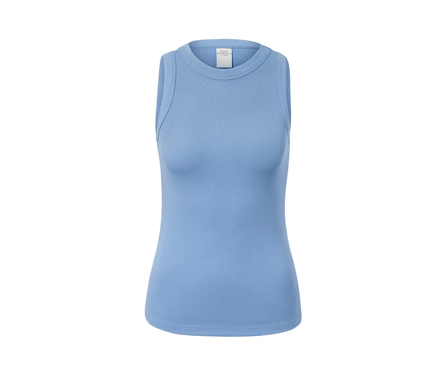 Helles, blaues Sporttop aus einem 2er Set.