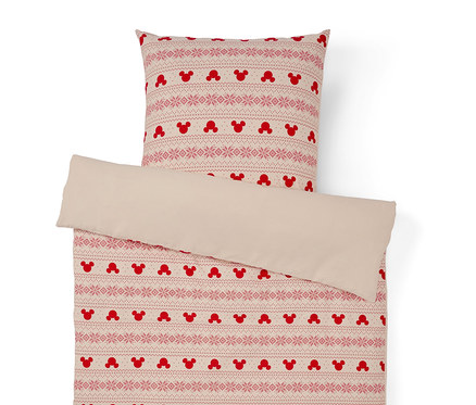 Feinbiber-Bettwäsche »Mickey Mouse«, Normalgrösse