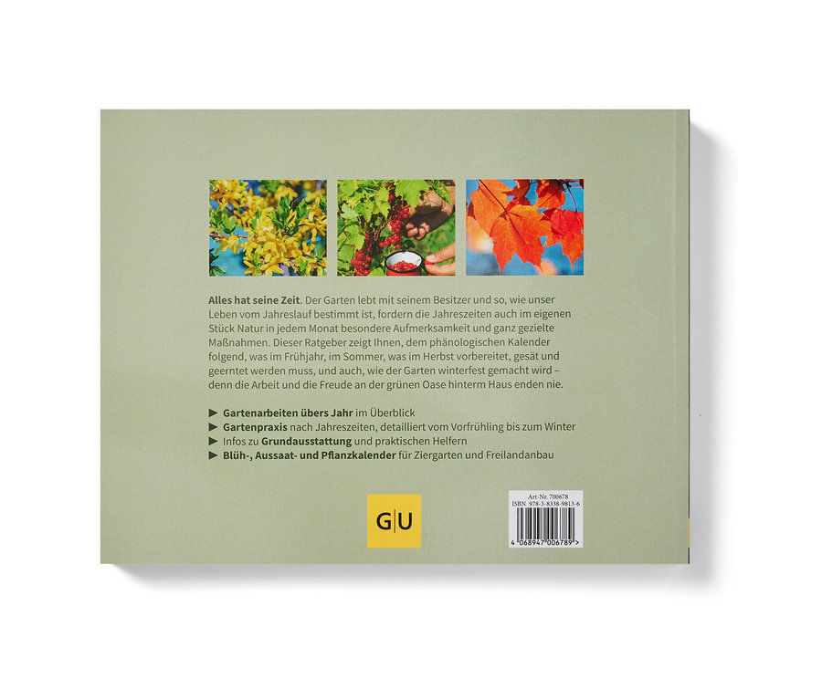 Buch "Gut geplant durchs Gartenjahr".