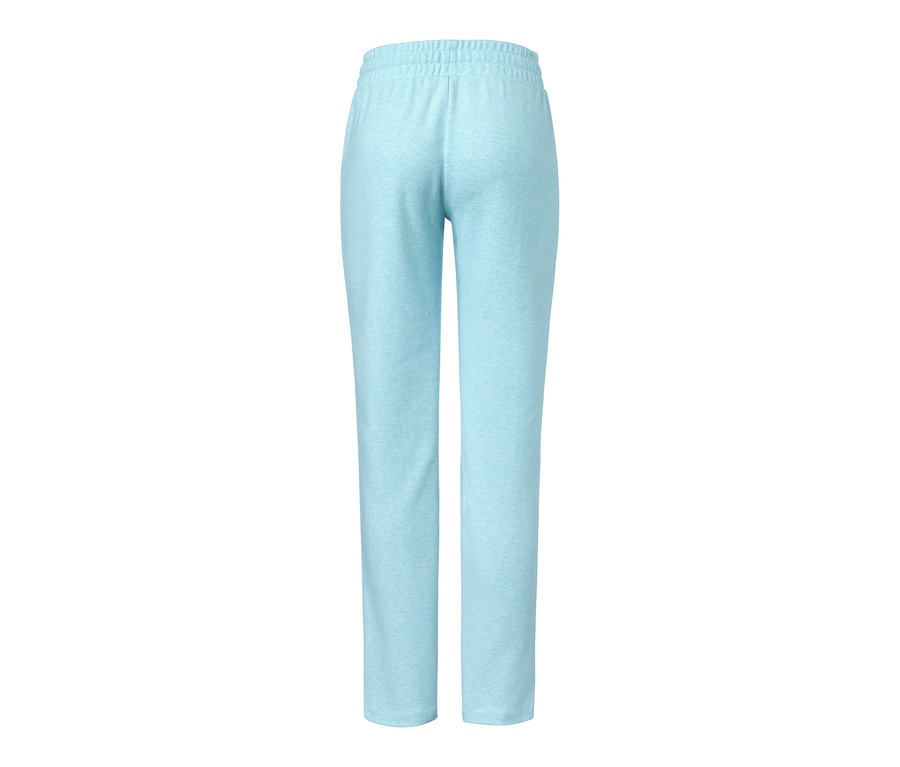 Rückansicht einer hellblauen Loungewear-Hose.