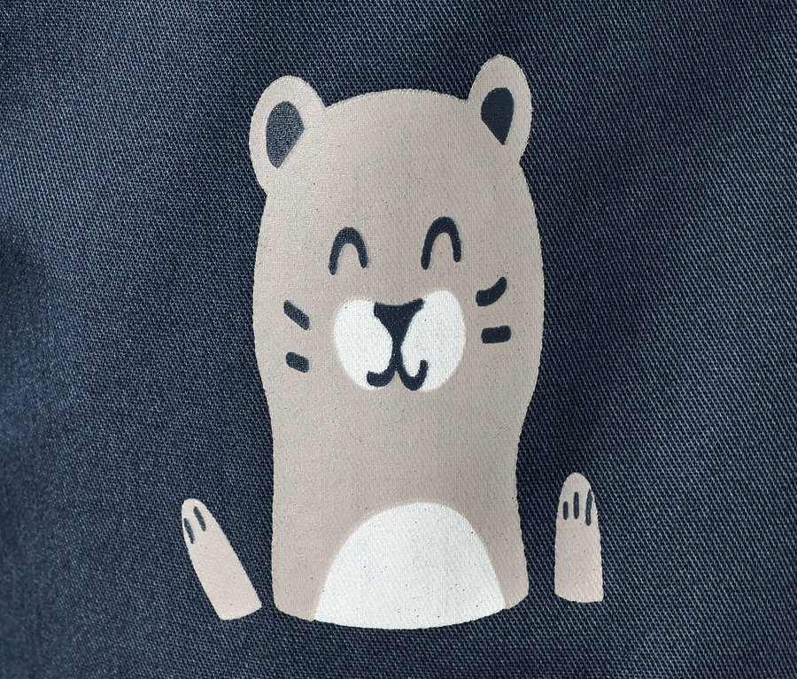 Detail einer Kinder-Pull-on-Pants – Fit »Ella«, Otter.