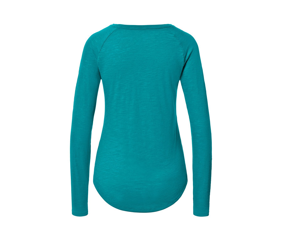 Detailansicht Langarm-Sportshirt.