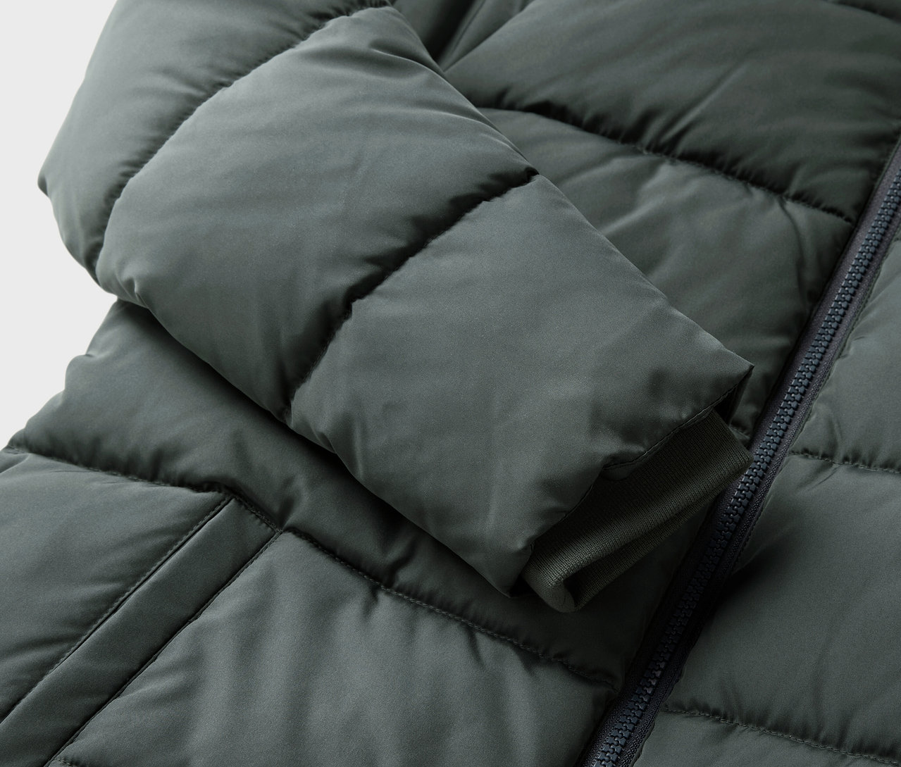 Detailaufnahme einer Kinder-Thermojacke.