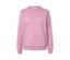 Roséfarbenes Sweatshirt.