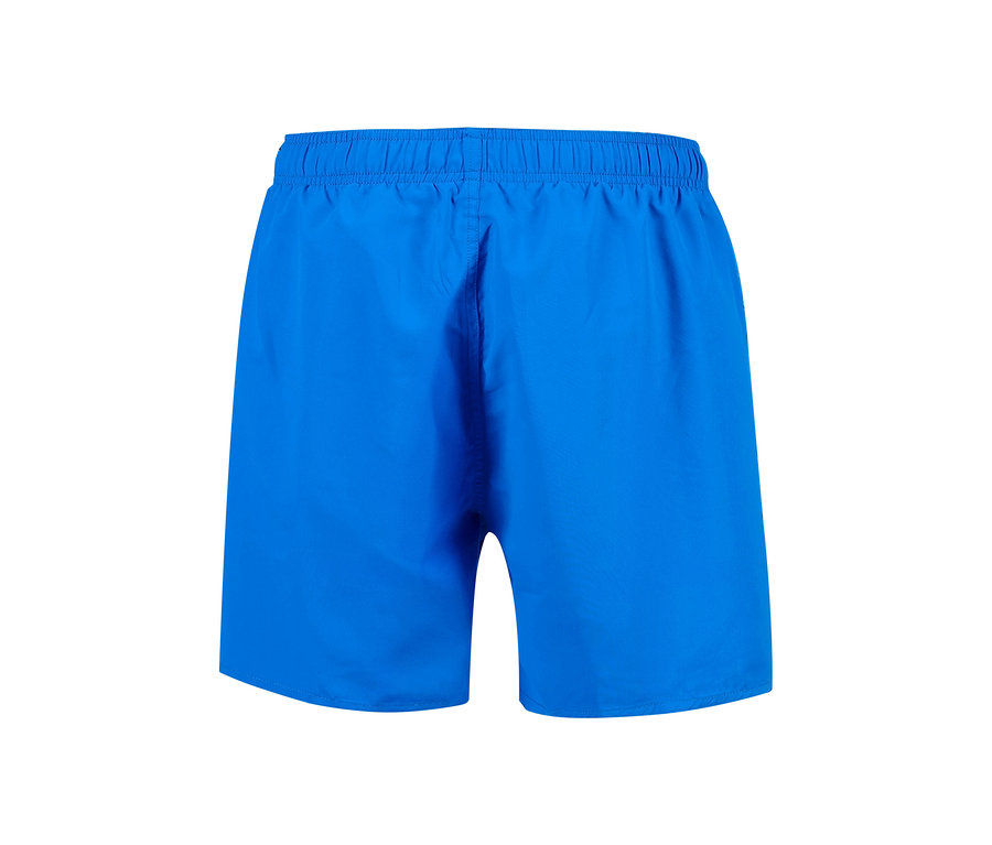 Blaue arena Badeshorts Fundamentals Logo.