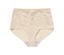 Eine creme Highwaist-Panty »light-shaping« auf weißem Hintergrund.
