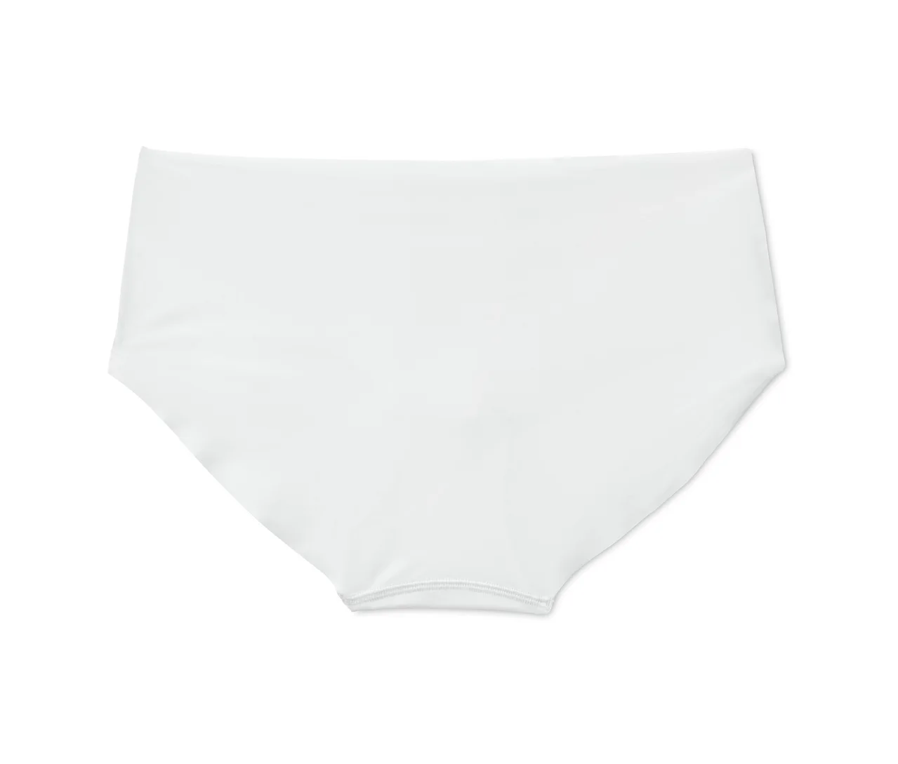 Ein weißer Magic-Cut-Panty auf weißem Hintergrund.