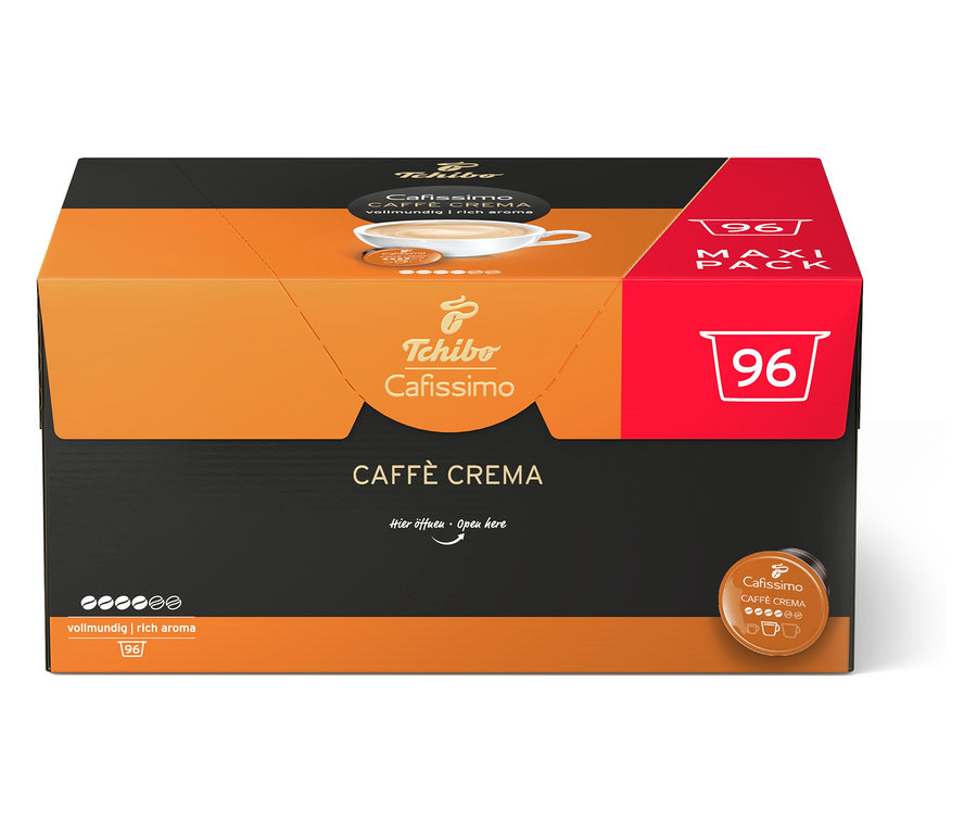 Caffè Crema vollmundig - 96 Kapseln