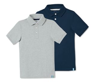 1x dk.blau, 1x graumeliert
