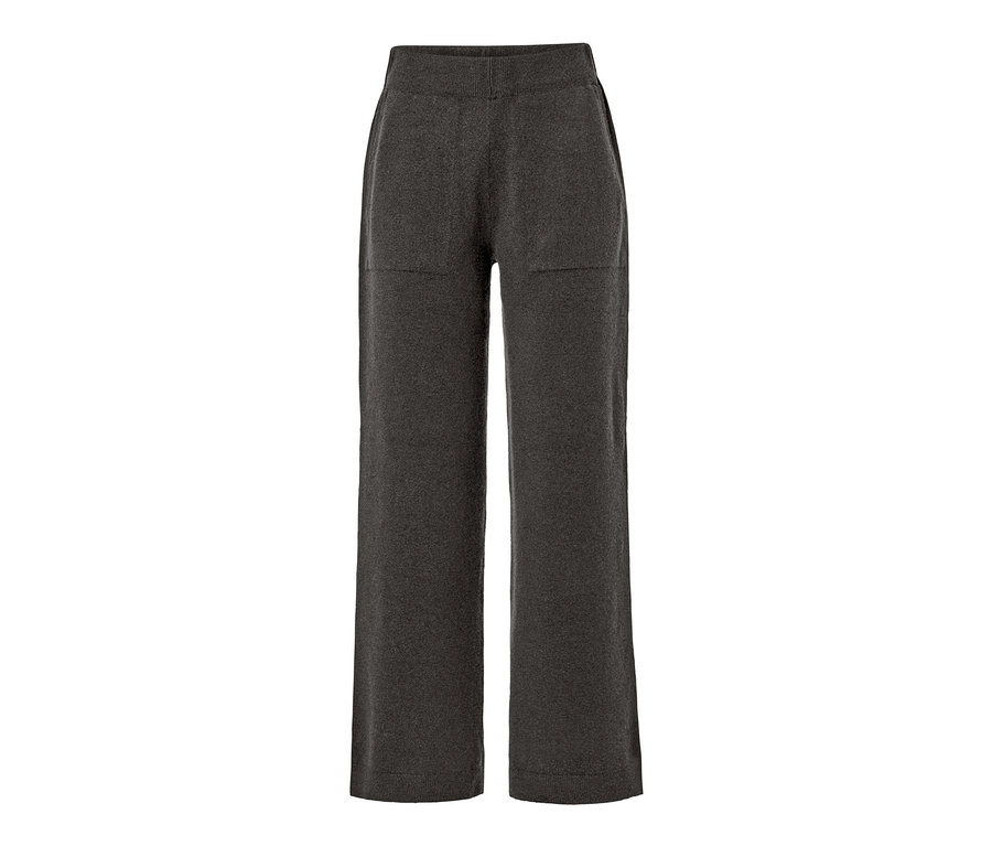 Graue Loungehose mit Taschen.