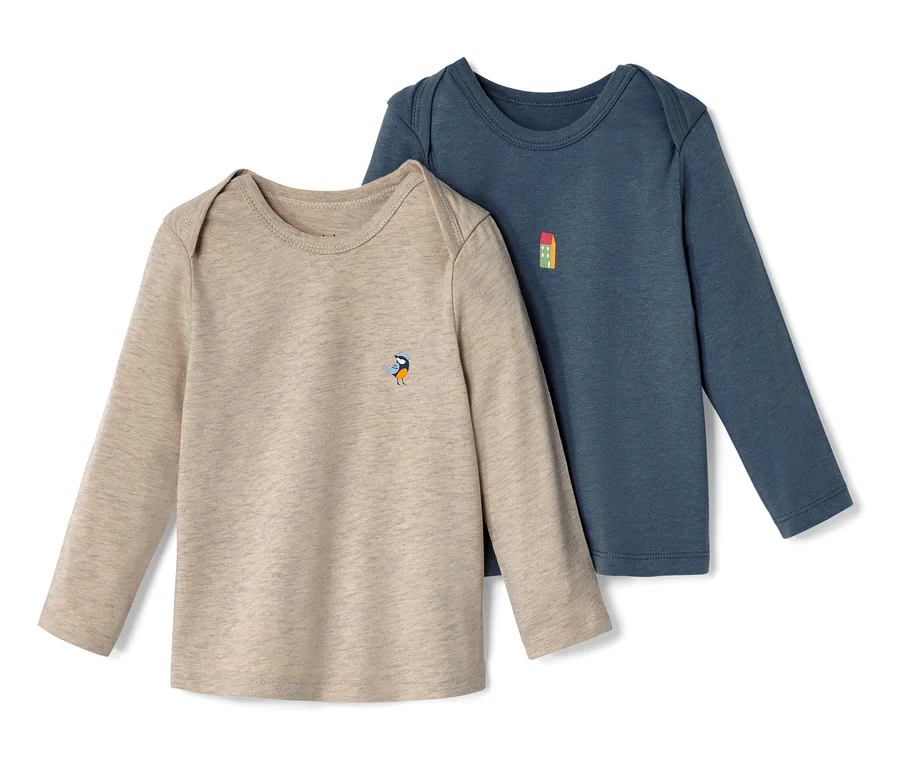 2 Baby-Langarmshirts bei Tchibo kaufen | 182083