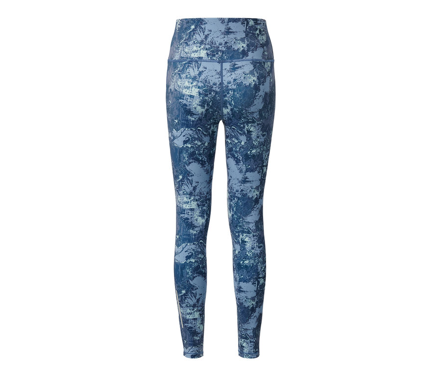 Sporttight, dunkelblau/mint.