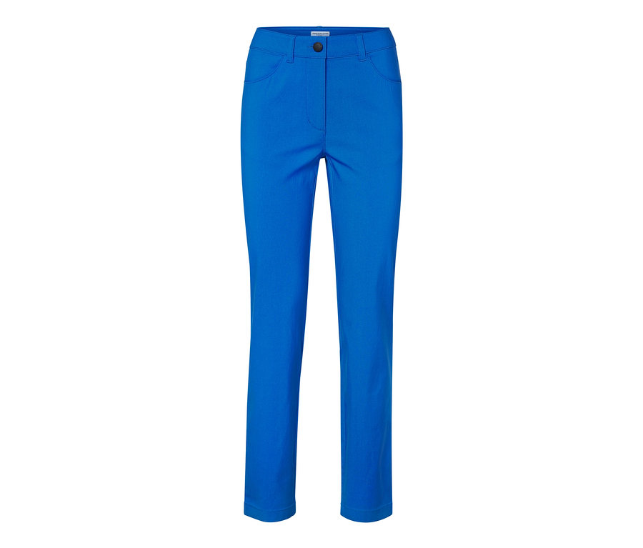 Kobaltblaue Bengalin-Hose.