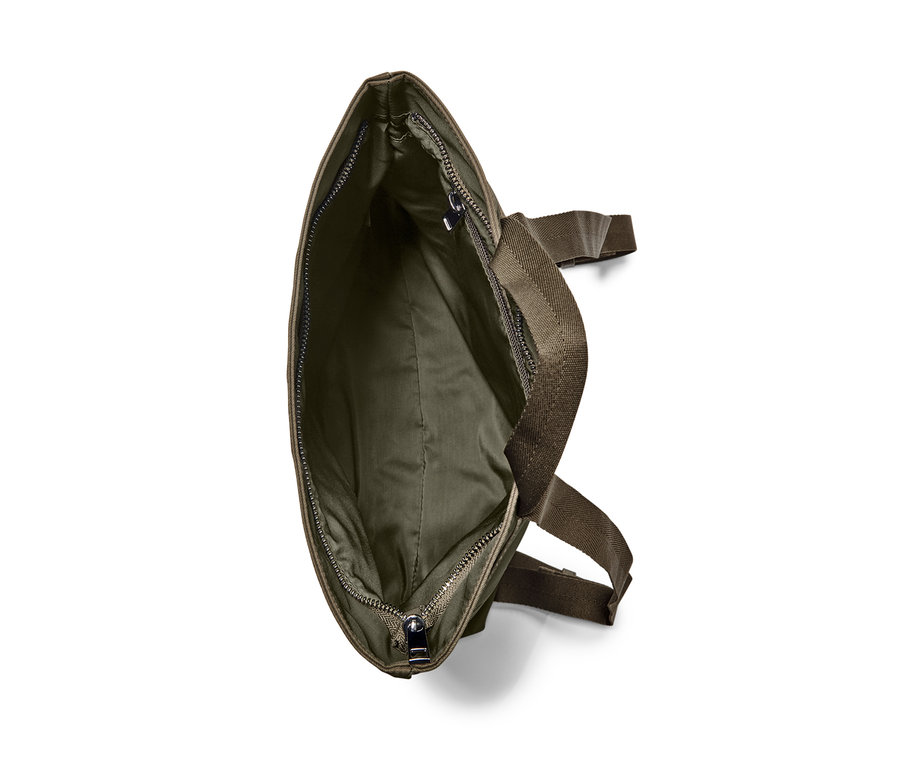 Offener Rucksack.