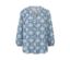 Tunika-Bluse mit Alloverprint.