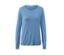 Feinstrickpullover, blau - Blau