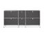 Sideboard Metall »CN3« gross mit 6 Klappenfächern, grau - /img/gwwla1Nv/64/image.jpeg