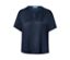 Satin-Tunikabluse, navy - Navy