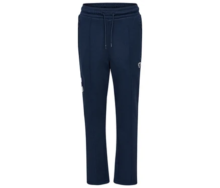Blaue HUMMEL HMLJR Archive Regular Poly Pants.