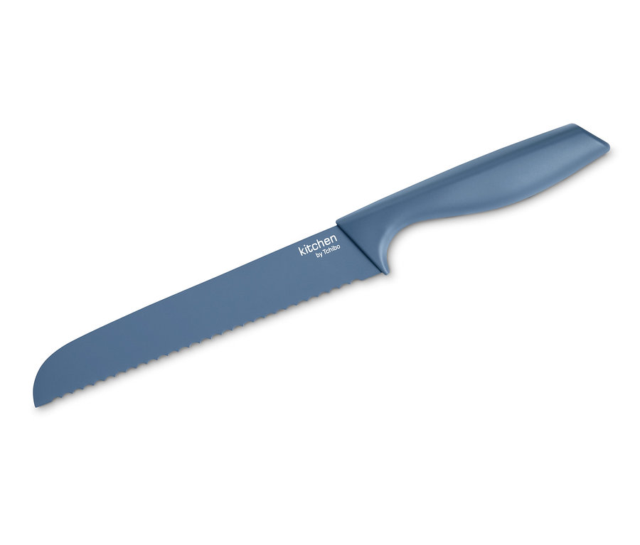 Blaues Brotmesser.