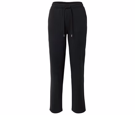 Schwarze Jogginghose mit Kordelzug.