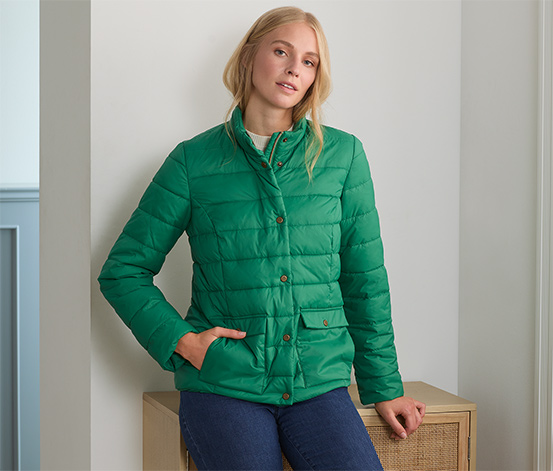 Steppjacke, grün online bestellen bei Tchibo 627131