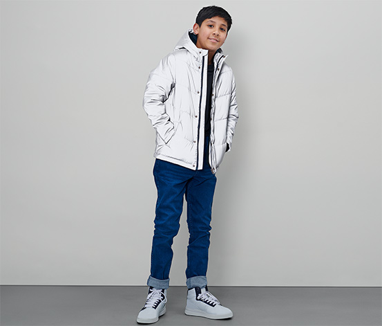 Reflektierende Kinder-Steppjacke online bestellen bei Tchibo 666250