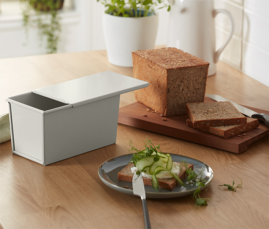 Vollkorn- und Toastbrot-Backform