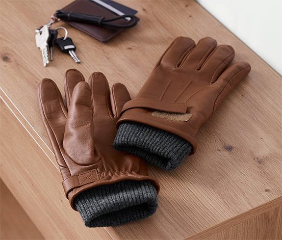 Leder-Handschuhe