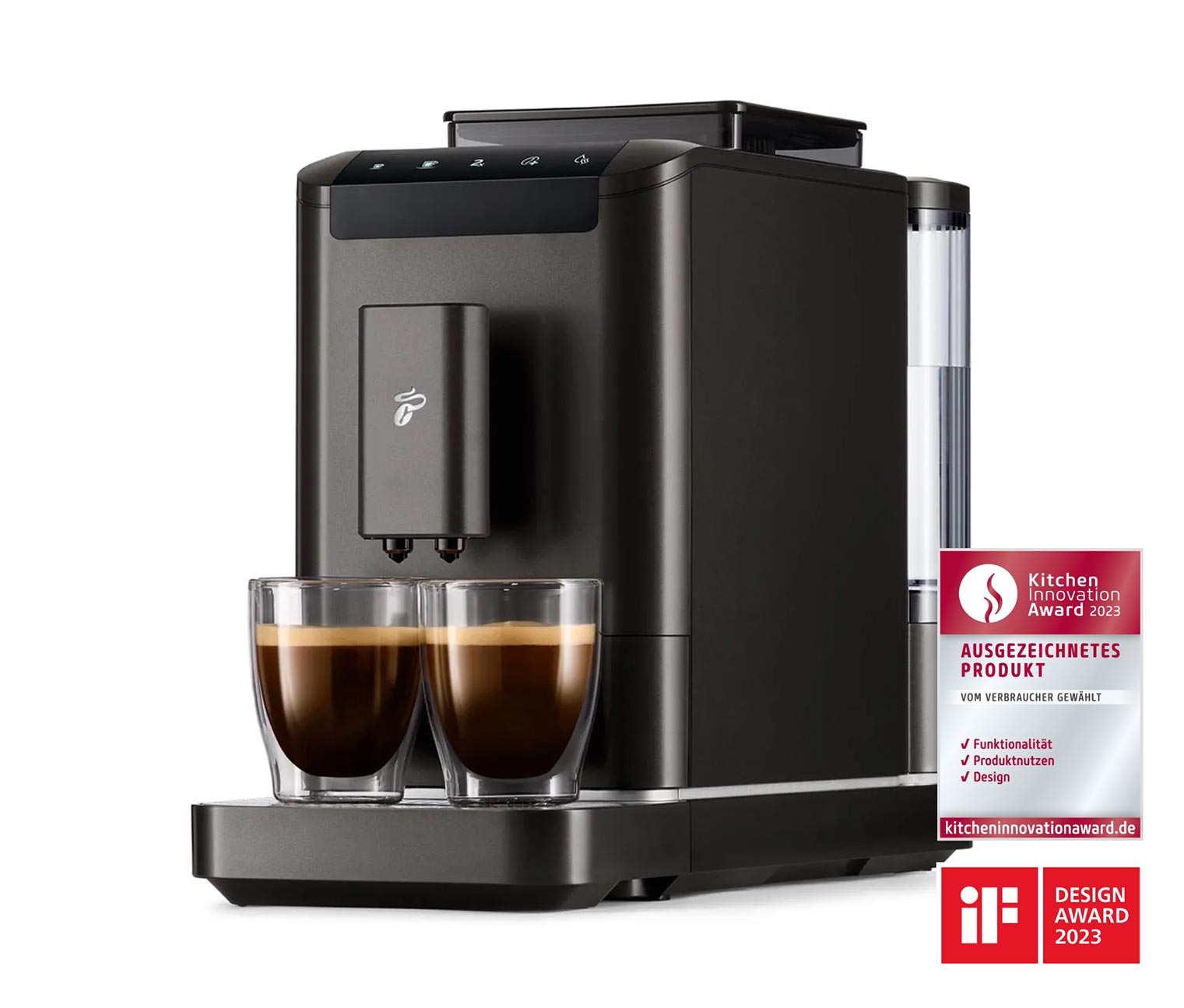 Tchibo Kaffeevollautomat »Esperto2 Caffè«, Granite Black online bestellen  bei Tchibo 650615