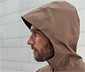 Regen-Laufjacke, braun