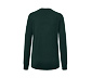 Cashmere-Pullover mit Rundhalsausschnitt, dunkelgrün