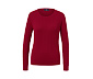 Zopfstrickpullover, rot