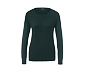 Zopfstrickpullover, dunkelgrün