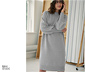 NAH/STUDIO Strickkleid | nachhaltige Merinowolle, grau