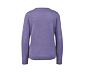 Pullover aus Merinowolle, violett meliert