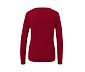 Zopfstrickpullover, rot