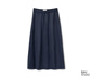 NAH/STUDIO Satin-Rock | Viskose, navy