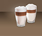 2 Latte-Macchiato-Gläser