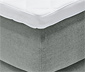 Scapa Boxspringbett, ca. 180 x 200 cm, light grey