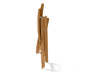 Teak-Hochlehner mit verstellbarer Rückenlehne