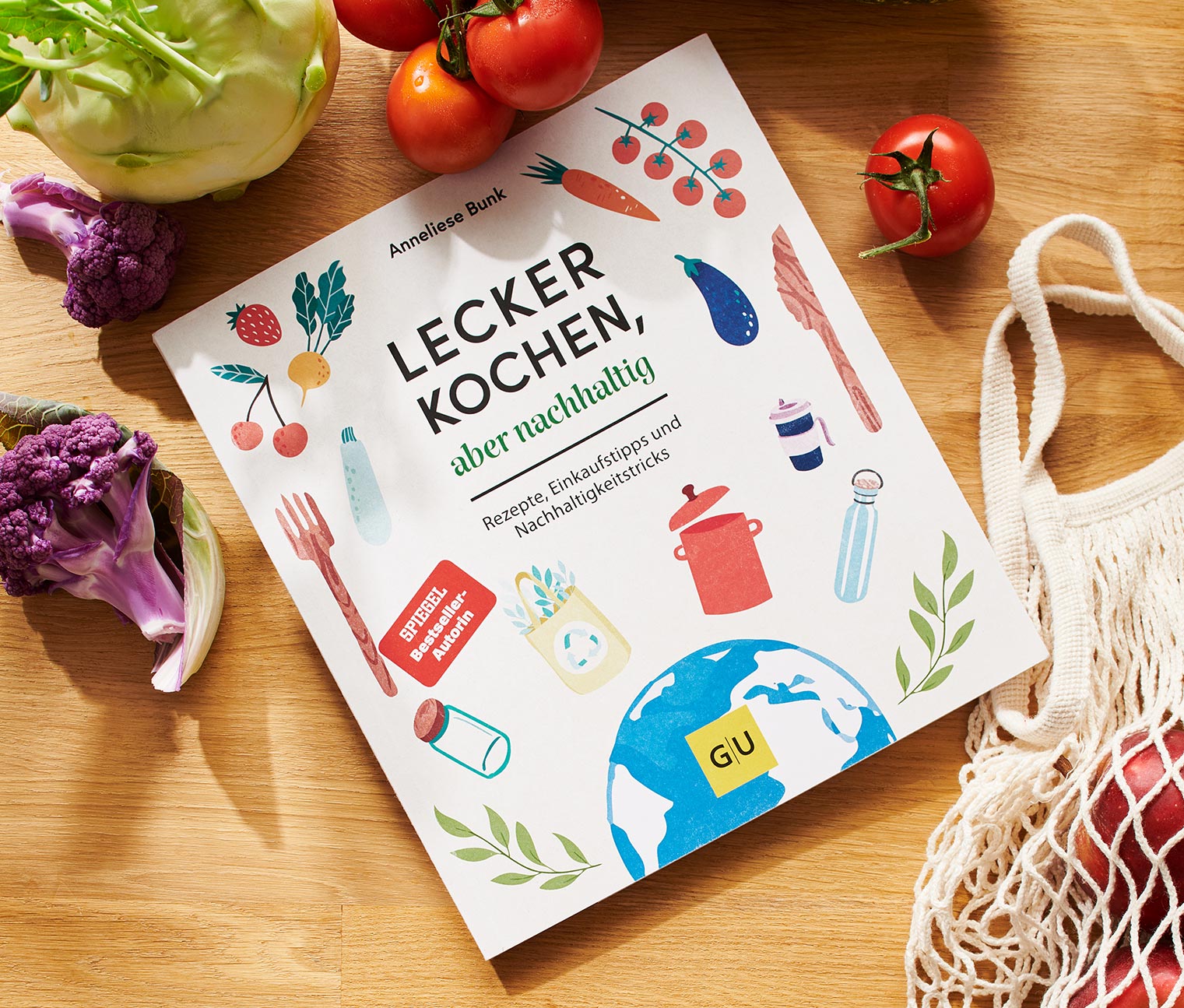 Buch: »Lecker kochen, aber nachhaltig«