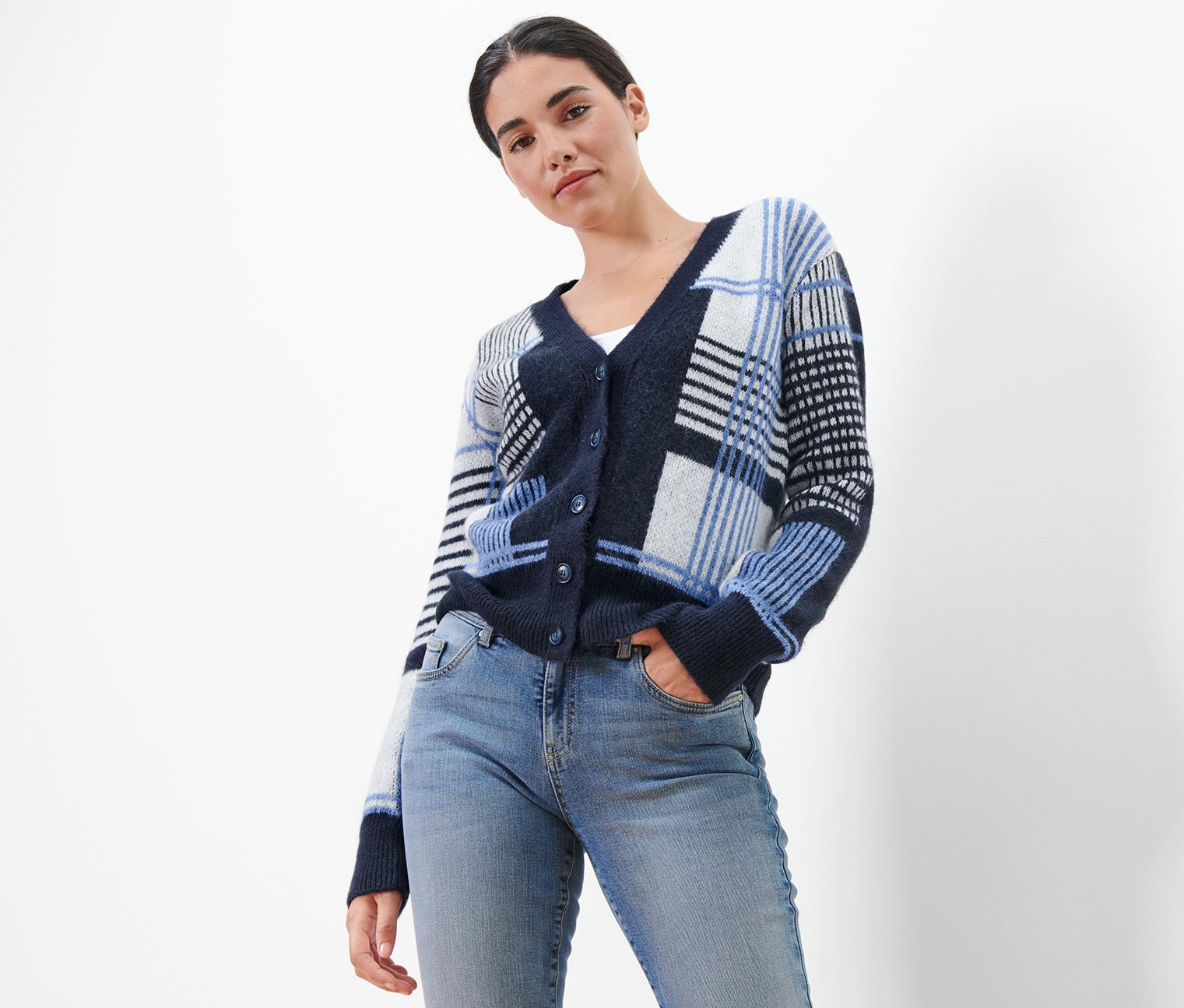 Grobstrick-Cardigan