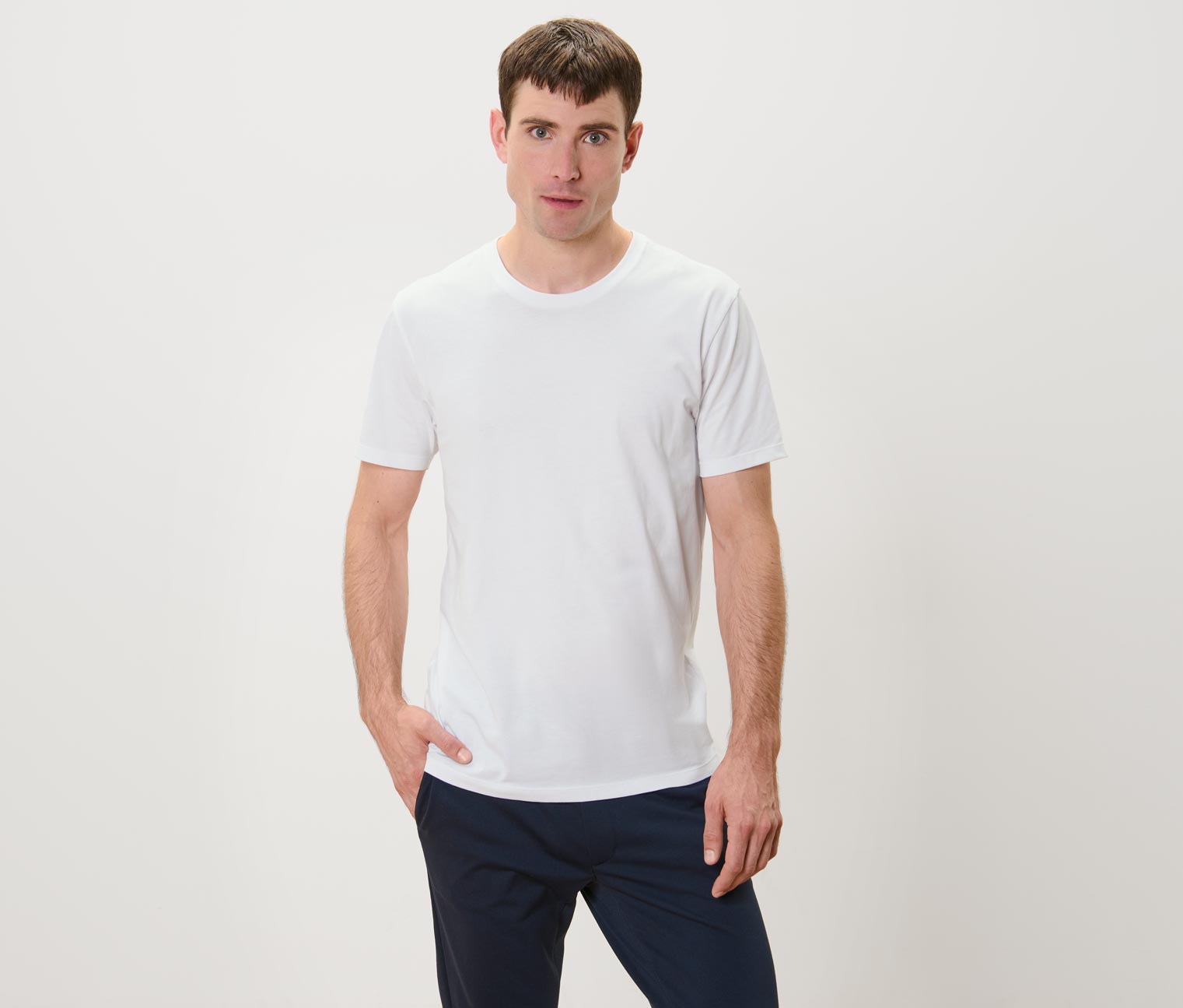 3 T-Shirts mit Rundhalsausschnitt