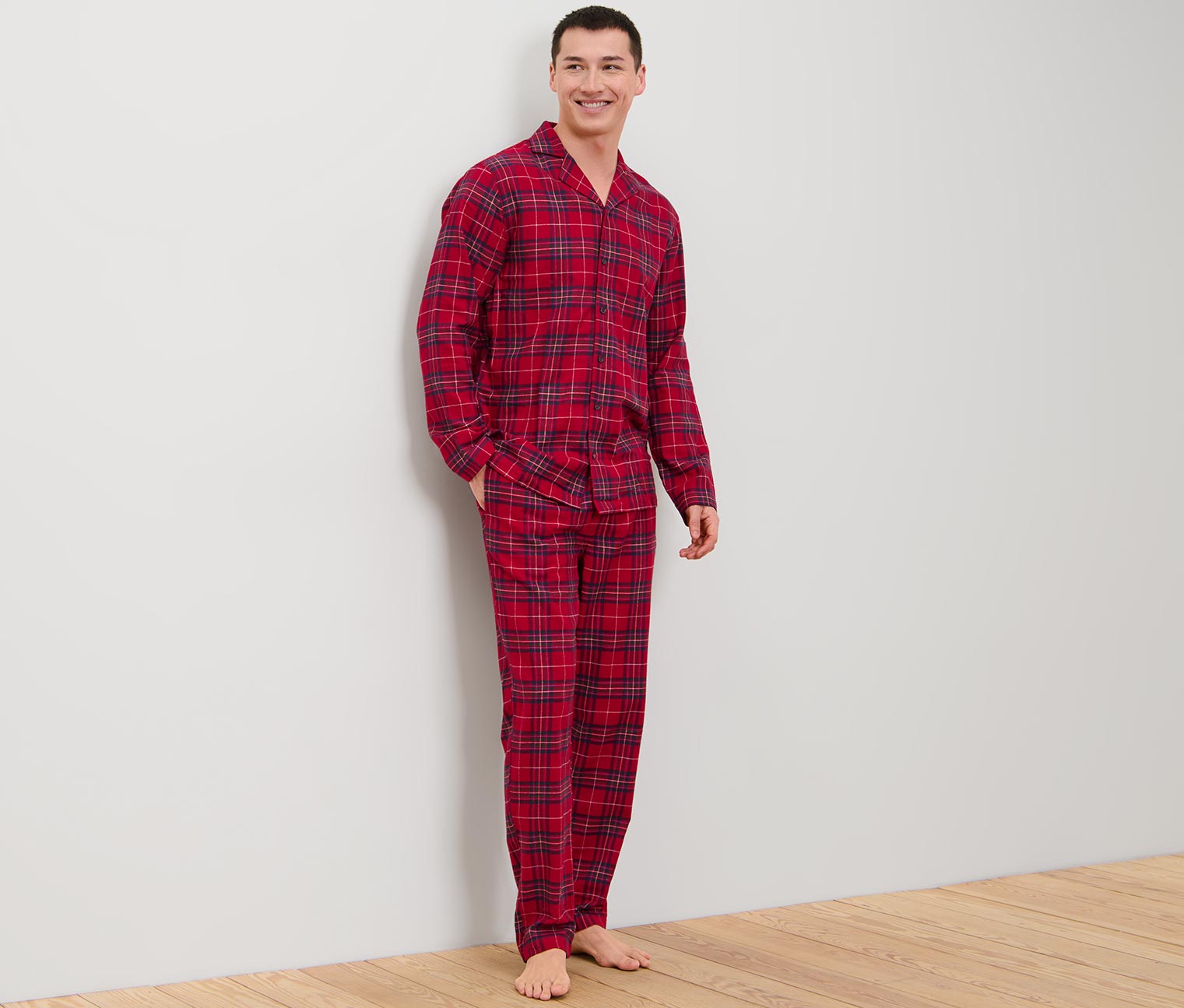 Flanell-Pyjama